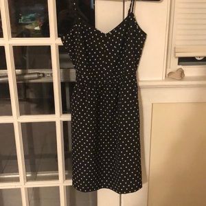 J. crew polka dot dress